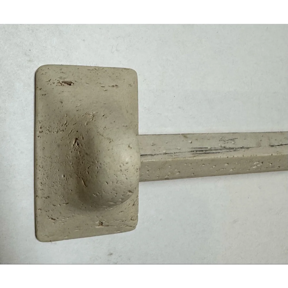 Travertine ( Cast Stone ) 30” Towel Bar - cast stone - Never Installed